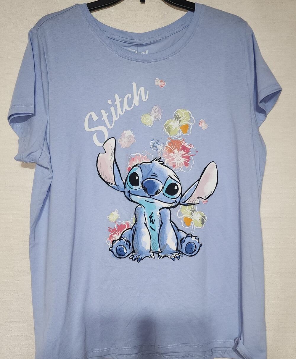 Disney Stitch short sleeve shirt women's XL